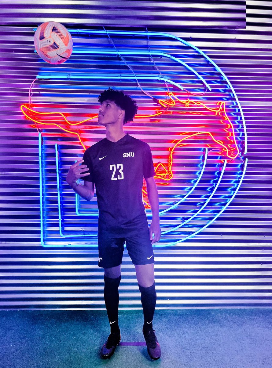 I am blessed and excited to announce that I will be continuing my academic and athletic career at Southern Methodist University. I’d like to say thank you to my family, coaches, teammates, and mentors who have helped me get to this point. 
#ponyup 
<a href="/SMUSoccerM/">SMU Men's Soccer</a>