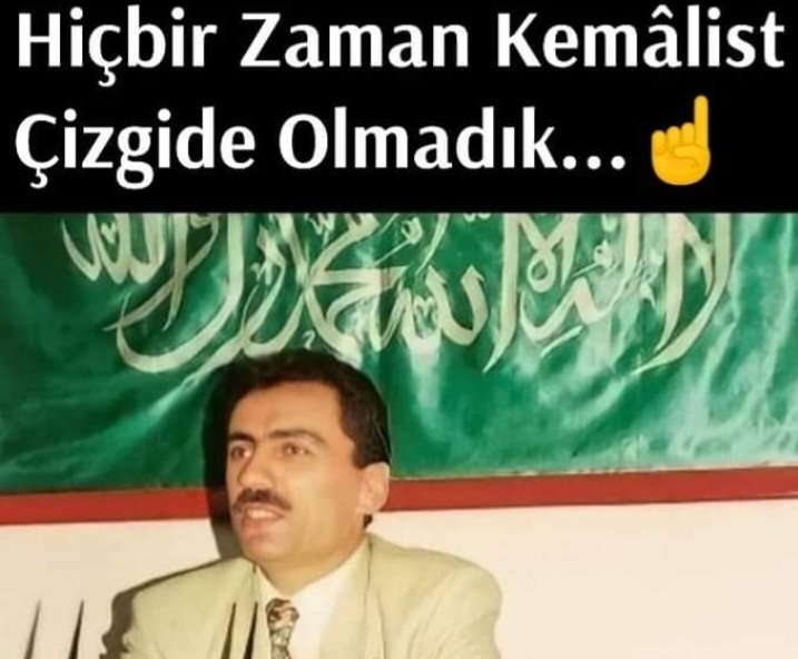 #Deviremeyeceksiniz
#ErdoğanınYanındayız 
Her kim ALLAH rızâsına uygun hareket ediyorsa
  o bizdendir Her kim de ALLAH rızâsından uzaksa o bizim dışımızdadır
Muhsin Yazıcıoğlu
Rahmet minnet saygı ve özlemle anıyoruz RABBİM rahmetiyle muâmele eylesin
☝️☝️☝️