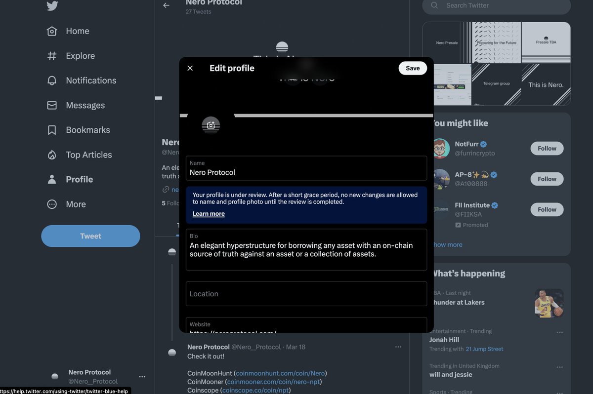 Nero Protocol tweet media