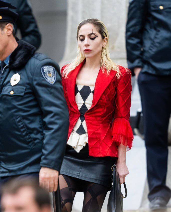 Primeras imágenes de la diosa Lady Gaga interpretando a Harley Queden en la secuela del Joker