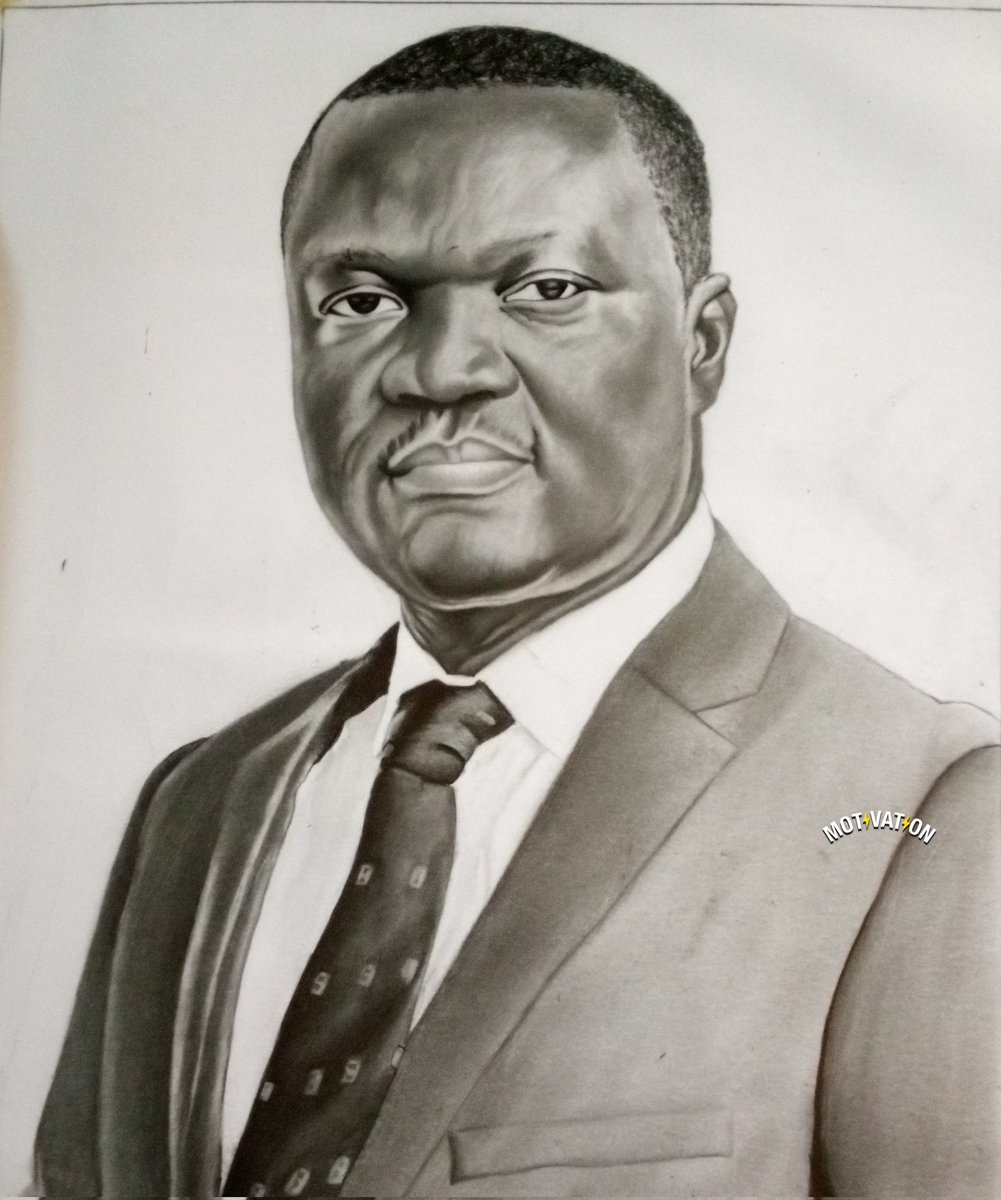 legacyartgh's tweet photo. My Lastest Honorary Piece of @dgvictord9102 DG Victor Yaw Asante, District Governor of @RotaryD9102 &amp; CEO/MD of @FBNBankGh To honor him on his visit to the Rotary Club of Wa &amp; Rotaract club of UBIDS on 19/03/2023 #rotary #rotaract #art #portraitart #Pencildrawing 

LegacyArtGh|²³ https://t.co/NmW0eA6pVB