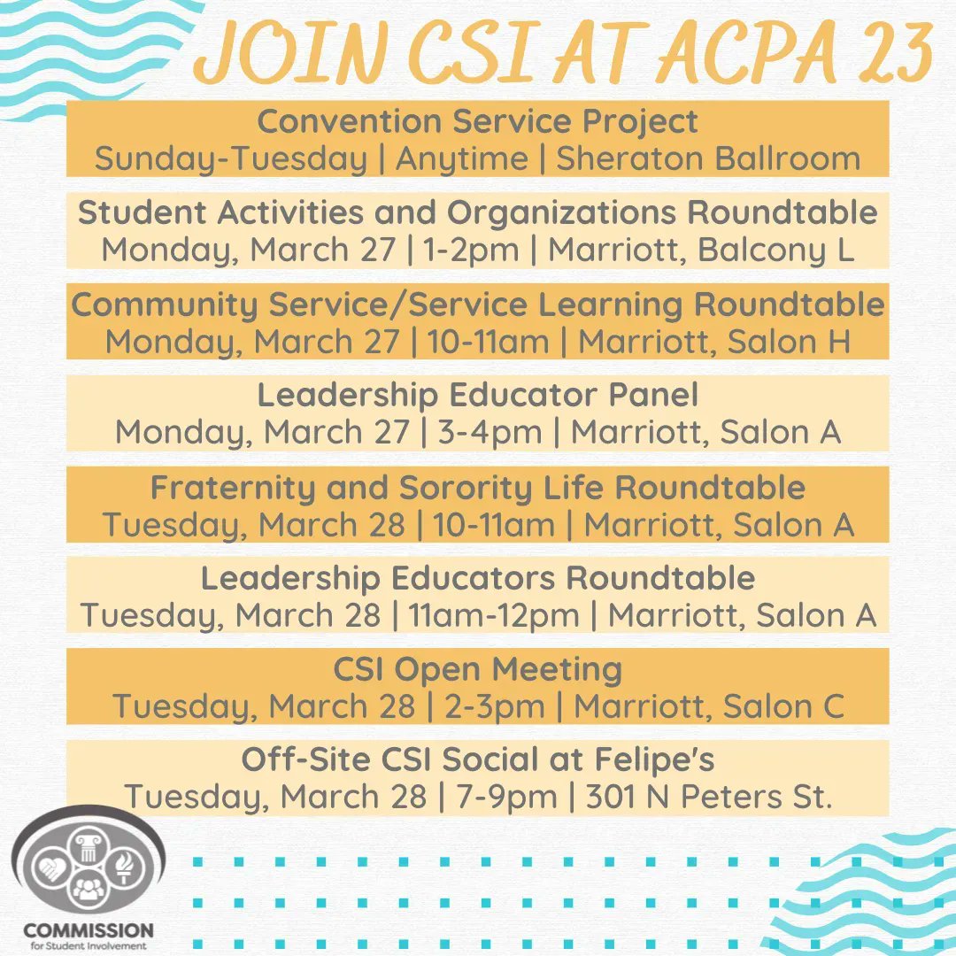 ACPA CSI tweet media