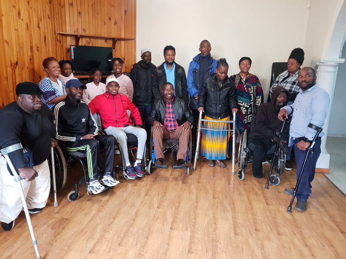 RDisabled's tweet photo. A very special day today as we launched our electronic repairs training activities at our new Life Skills Training Centre for Refugees with Disabilities in Johannesburg. All thanks to @UNHCRInnovation https://t.co/zrsqWMmJVR
