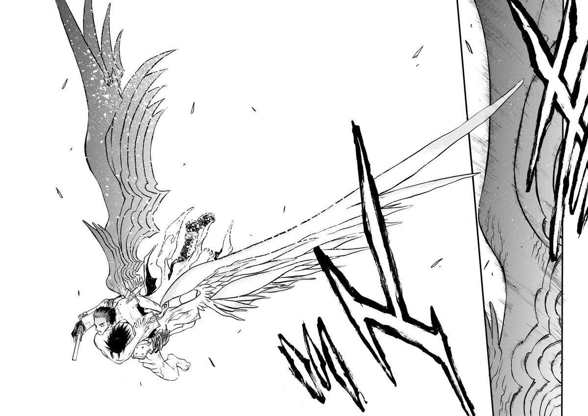 DOUBLE WINGS This is the title of the chapter 96 in Trigun Maximum