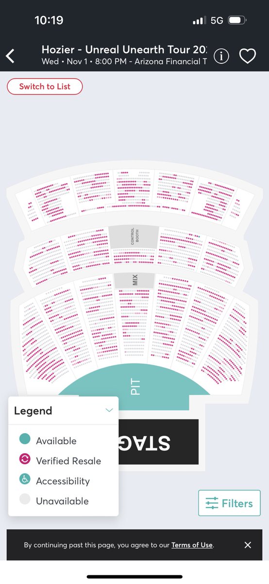 29mammoth's tweet photo. @Hozier i’m so glad all the tickets went to real fans 🫶

can y’all cancel all tickets up for resale or smthn bc…… hardly any of us actually got tickets …… absurd https://t.co/yEEJuSjsJ0