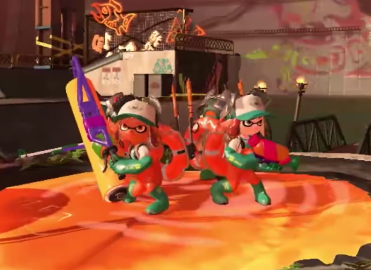 SplatoonAnythng's tweet photo. Walter White absolutely sucks at salmon run https://t.co/nk9BDr3zsT