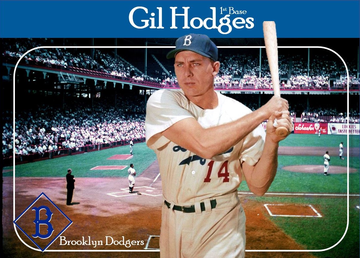CustomHoosier's tweet photo. Honoring #Hoosier Gil Hodges today on what would have been his 99th birthday. https://t.co/lcygz2NMDU