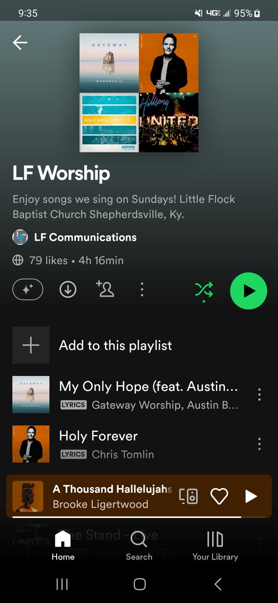 LittleFlock1810's tweet photo. Are you a Spotify user? Have you followed LF Worship yet? If not, go follow us to stay up to date on the latest songs we are singing in our worship services and new songs we will be learning in the weeks to come! Follow us at: https://t.co/vnW84NO4d7 https://t.co/kqEKNVqlcL