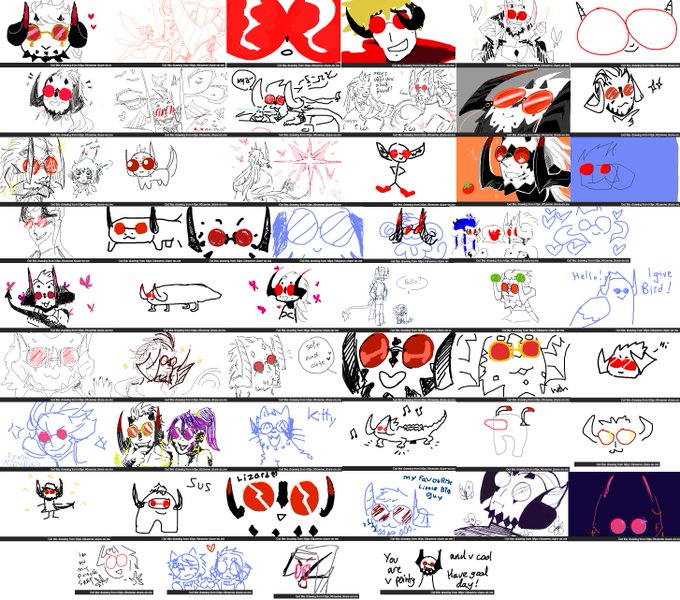 ok i got more in the meantime but here are all the rhithins and rhithin adjacents!! i hope i didn't miss any, they're all seriously good. Thank you for sending me these gifts 