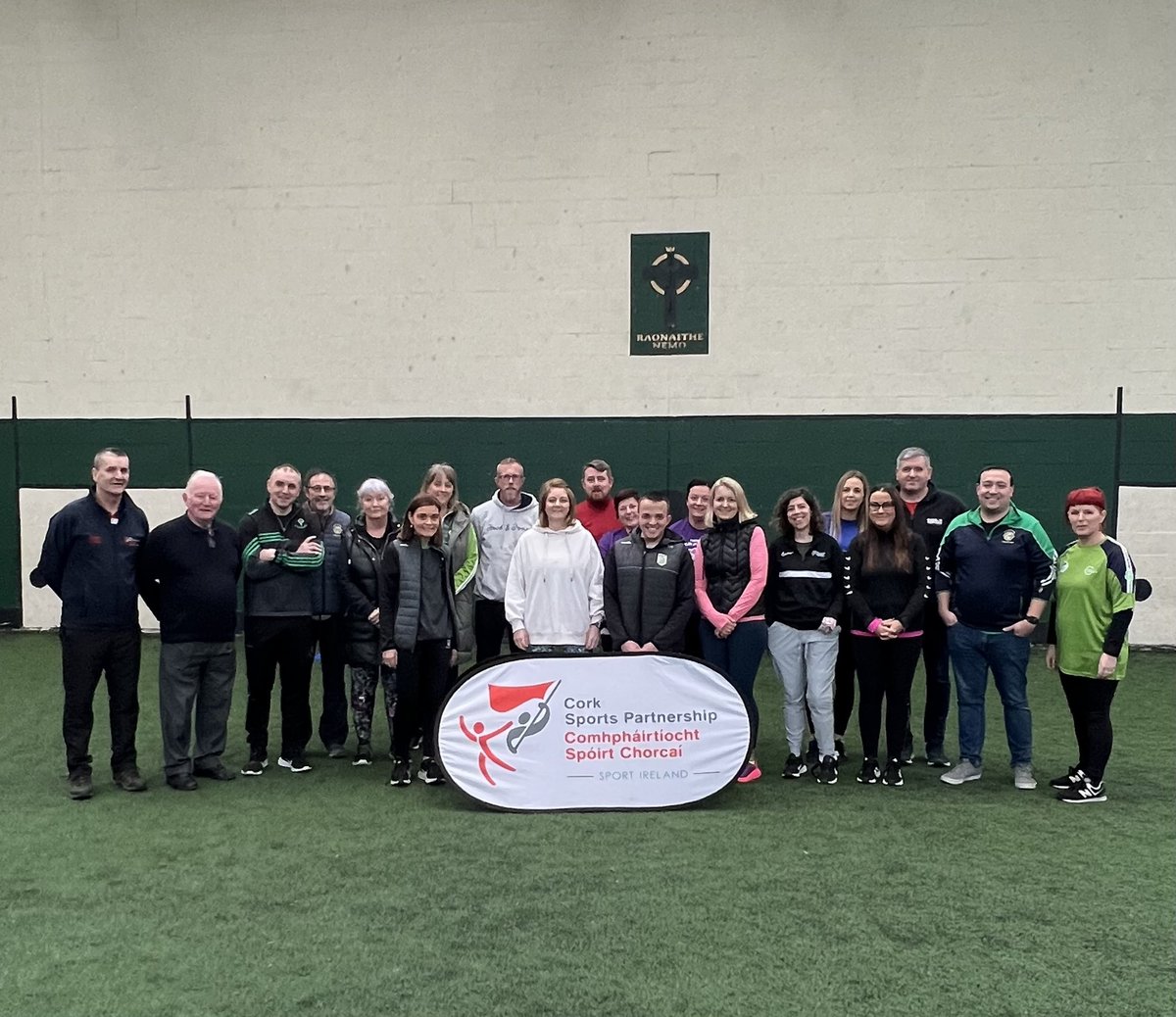 CorkSports's tweet photo. Excellent afternoon of sharing by  @OfficialCorkGAA clubs at different stages of their disability inclusion journey at today’s @CorkSports GAA For All Networking Day in @NemoRangersGAA 

#GAAForAll #GAABelong  #GAAInclusion @SportsAbilityCo @sportireland https://t.co/3Tw9zvlWHM