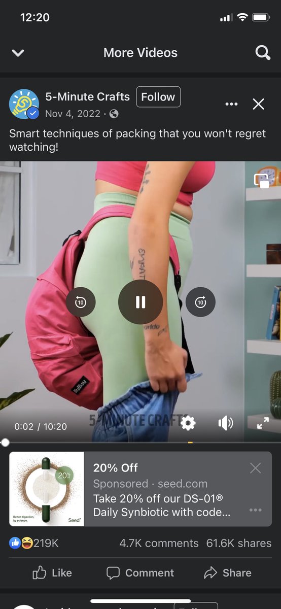 zllarson's tweet photo. 5 minute crafts is completely unhinged https://t.co/X2ZT1sFwPr