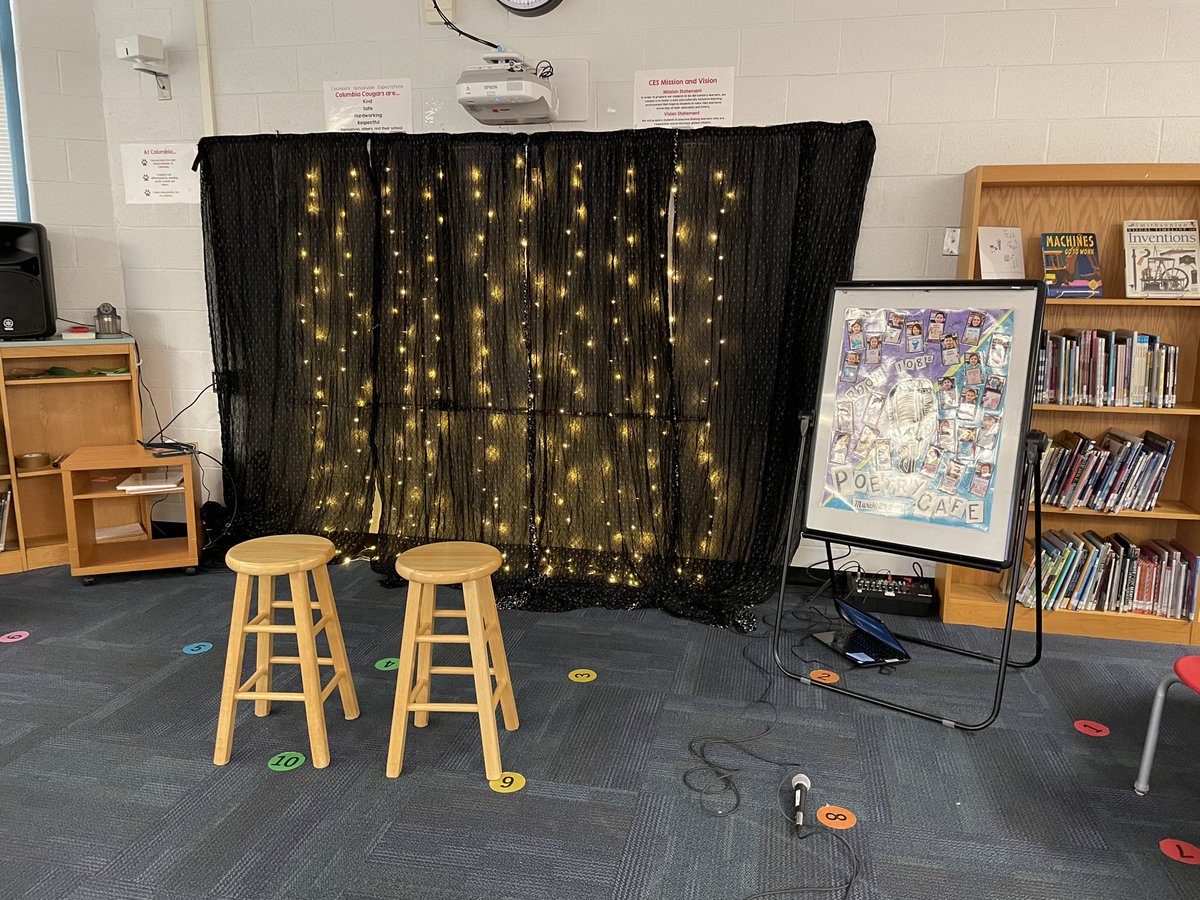 What a special event! First time attending <a href="/CES_Ms_Stone/">Ali Stone</a>’s Poetry Cafe. W😍W!!! Such amazing poets and kind, supportive classmates. ❤️