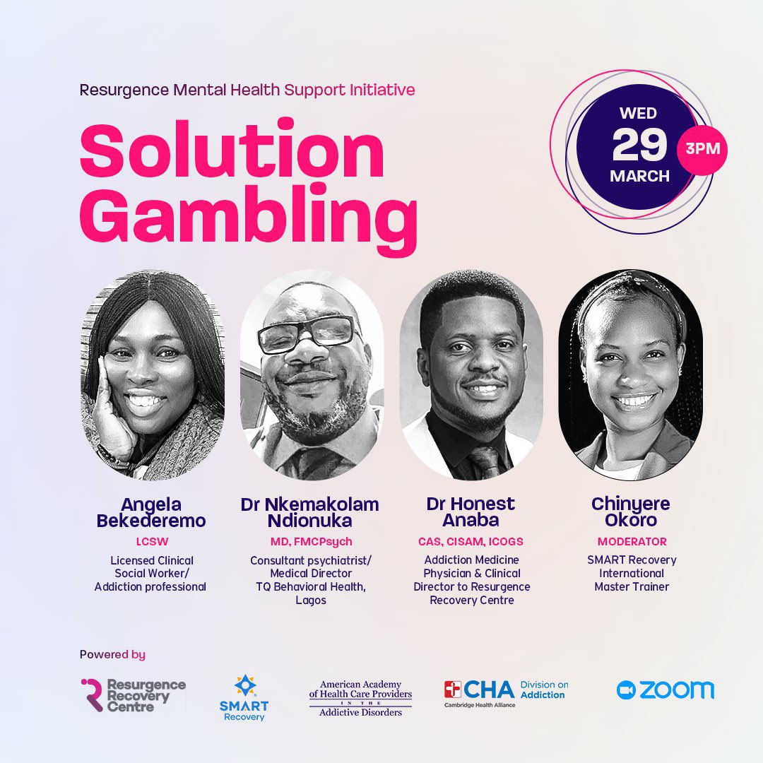 Join me for an insightful webinar on Wednesday, March 29th, 2023, 3pm featuring leading experts in the field of addiction who will be providing an in-depth analysis of the problem of gambling addiction and solutions available.
Registration link: rrcentre.org/events/