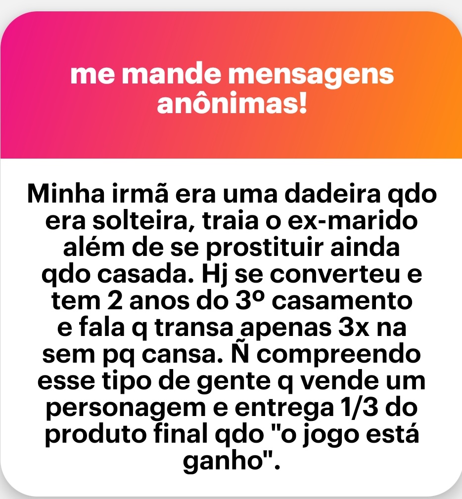 Será que é GANHO esse FINAL? 