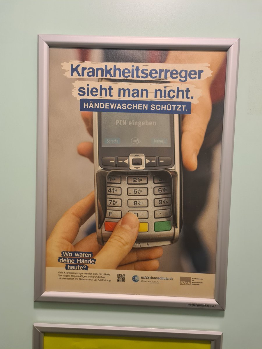 Wann kommt die Kampagne, dass auch Erreger auch unsichtbar in der Luft schweben? 

Wann kommt die Kampagne zur sauberen Atemluft? 
@bzga_de