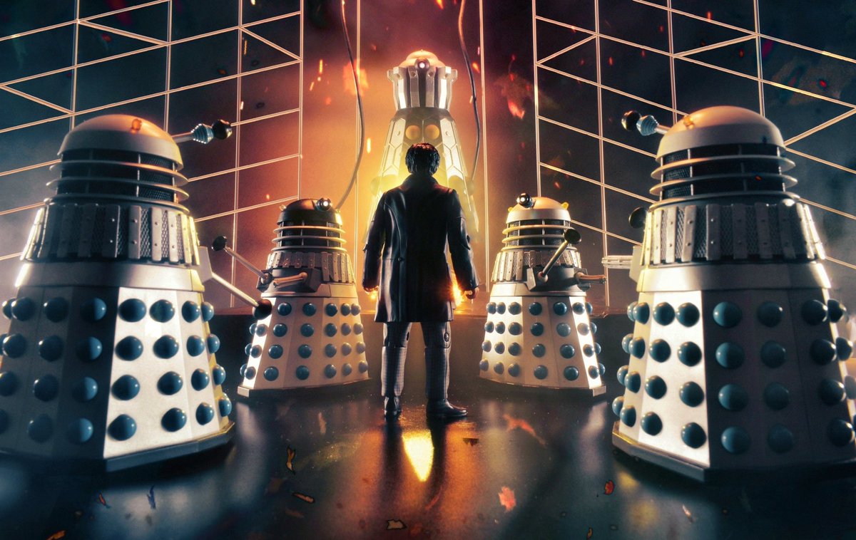 The Ultimate Evil.. #doctorwho #classicdoctorwho #doctorwhofigures #daleks #toyphotography #doctorwhotoys #doctorwhoedit