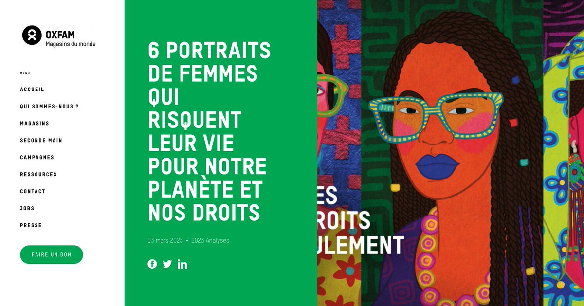 6 portraits de #femmes qui risquent leur vie pour notre planète et nos droits, 6 portraits of #women who risk their lives for our #planet and our rights.  <a href="/yasminemotarjem/">Yasmine Motarjemi</a> The Beauty and the Beast- Whistleblower youtu.be/G0jtj0DCq_4 via <a href="/YouTube/">YouTube</a> #Ladies #Frauen 👋