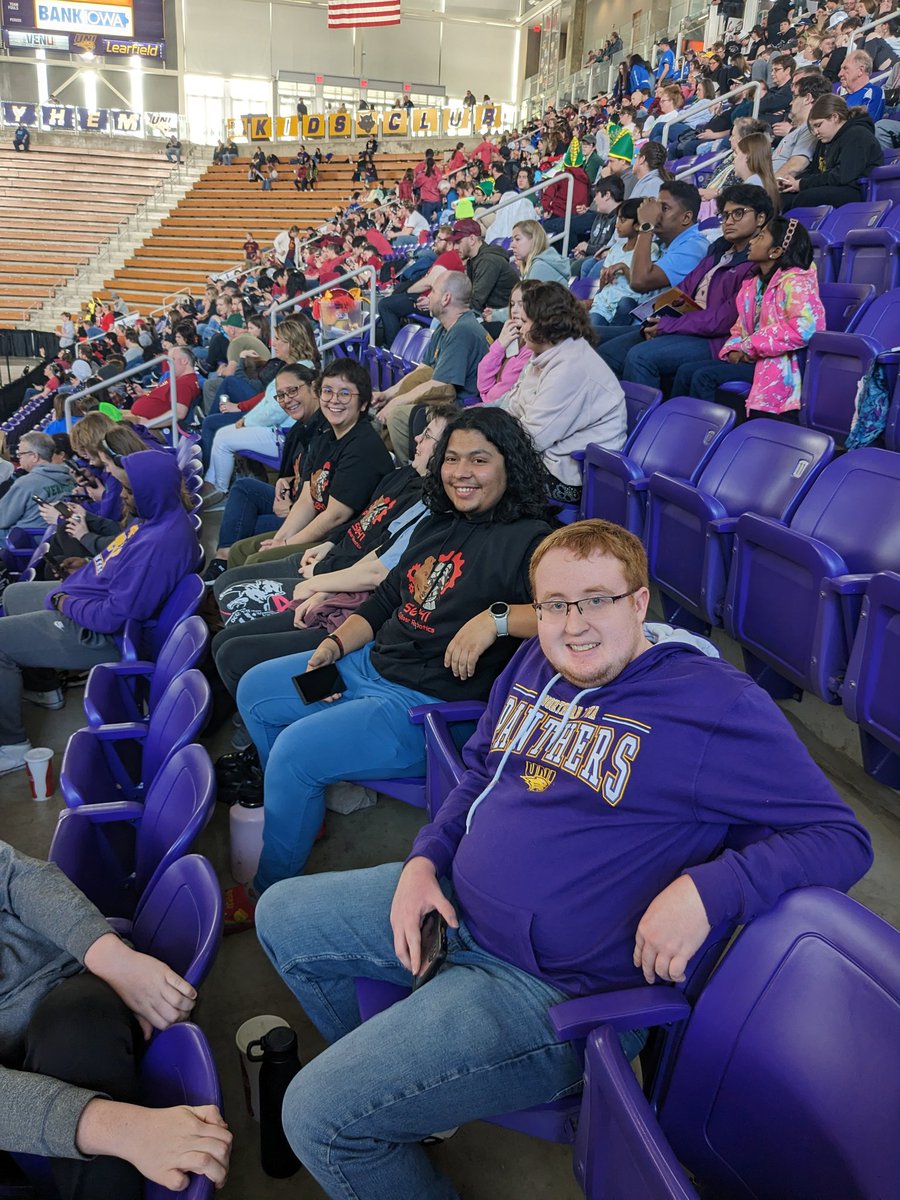 Some awesome Alumni of <a href="/5041CyBears/">CyBear Robotics</a> coming out to support the team during the Iowa regional