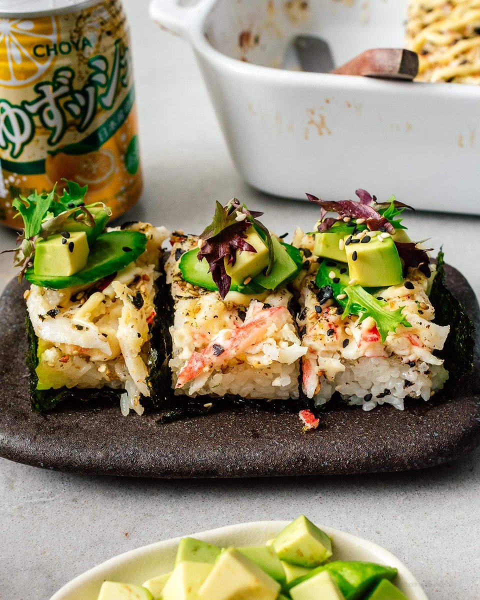 premiermove's tweet photo. Have you heard of sushi bake? It’s a super popular potluck dish inspired by sushi.

https://t.co/mYvsmZTUzP https://t.co/lbLXLDIyUu
