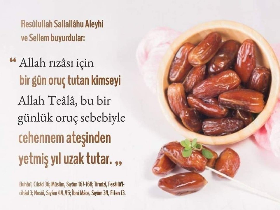 Ramazan için, oruç için,
Terâvih için ve ardındaki o huzur için;
Sonsuz  “ ş ü k ü r l e r o l s u n ”

#Hoşgeldin
#11AyınSultanı
#YaŞehriRamazan