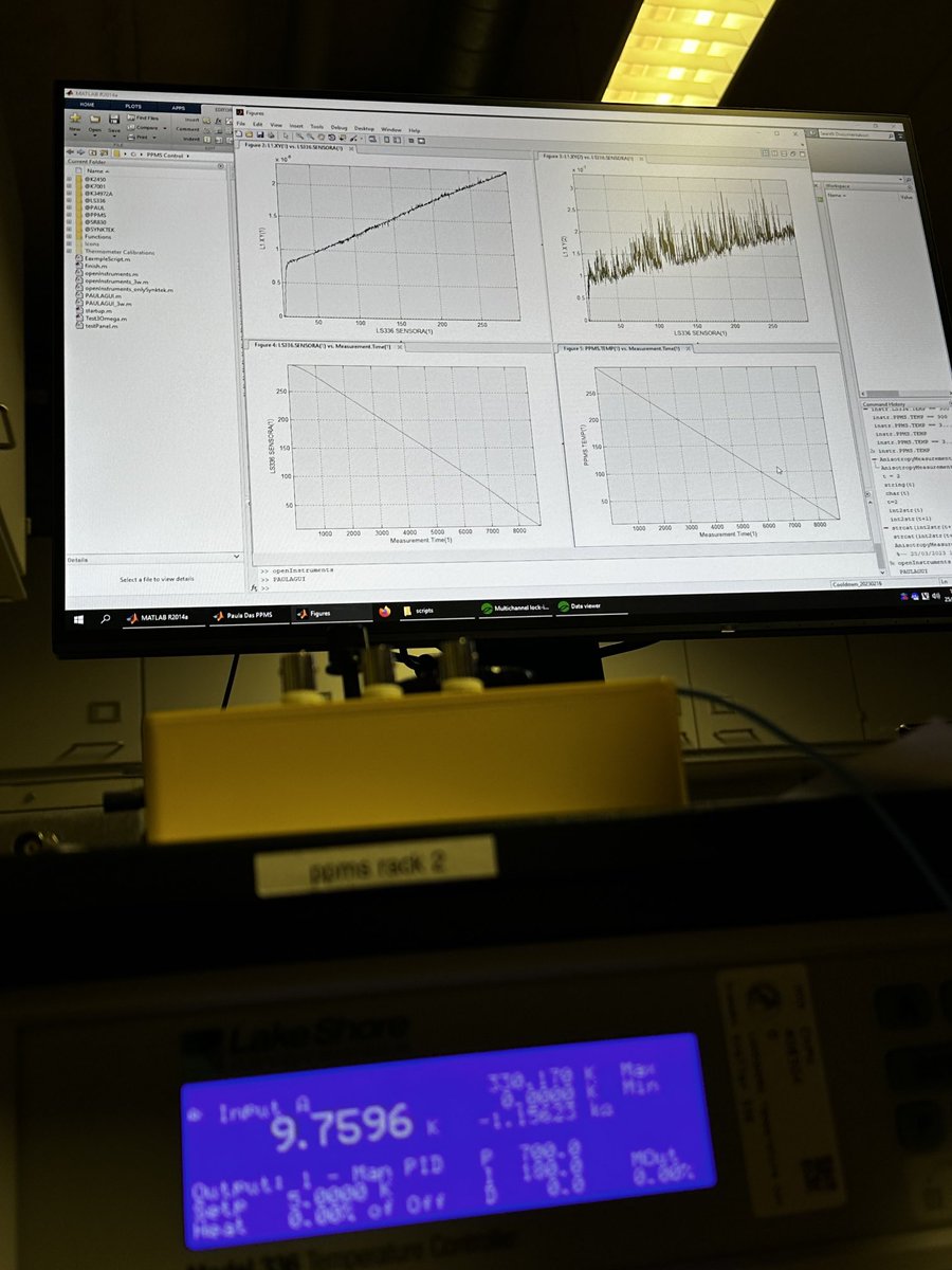 First measurements out of the Goodge group*!! Extremely thankful for supportive and patient collaborators and colleagues 🥳 Next step, science!  

*catchy group name tbd