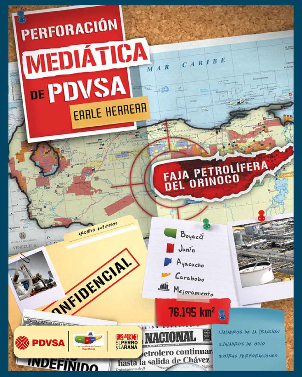 #PublicacionesMippCI 📚 | Perforación Mediática de PDVSA. Descargue aquí 📥  bit.ly/30Kt2wZ