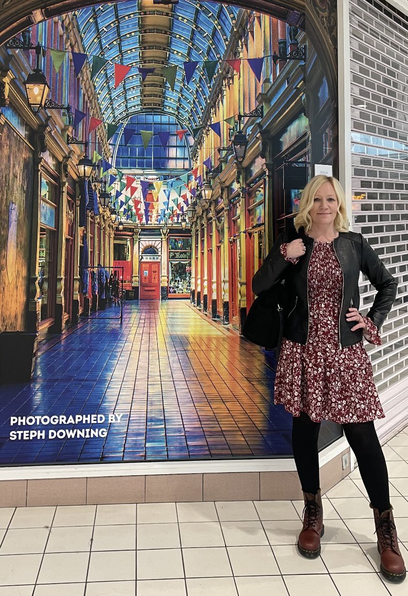 steph_downing's tweet photo. So many of you have bought my Hepworth Arcade image over the last few years. This photo is my little pride and joy and yet I don’t have this photo hanging in my home. I now have a massive white wall in my kitchen that I intend to fill with this colour explosion 🌈 #lovehull https://t.co/8IHeRVOlkn