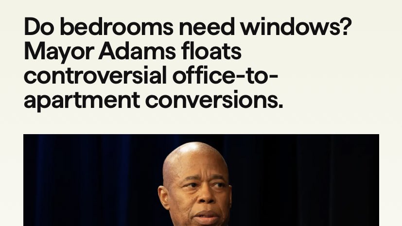 ScottHech's tweet photo. NYC Mayor Eric Adams is a deeply cruel, &amp; deeply unserious leader. Everyone should be able to see through his “serious” disposition to understand he doesn’t care about health, safety, joy, or prosperity. He wants to hurt people &amp; communities. And help police. https://t.co/Hhf0IxfG8o