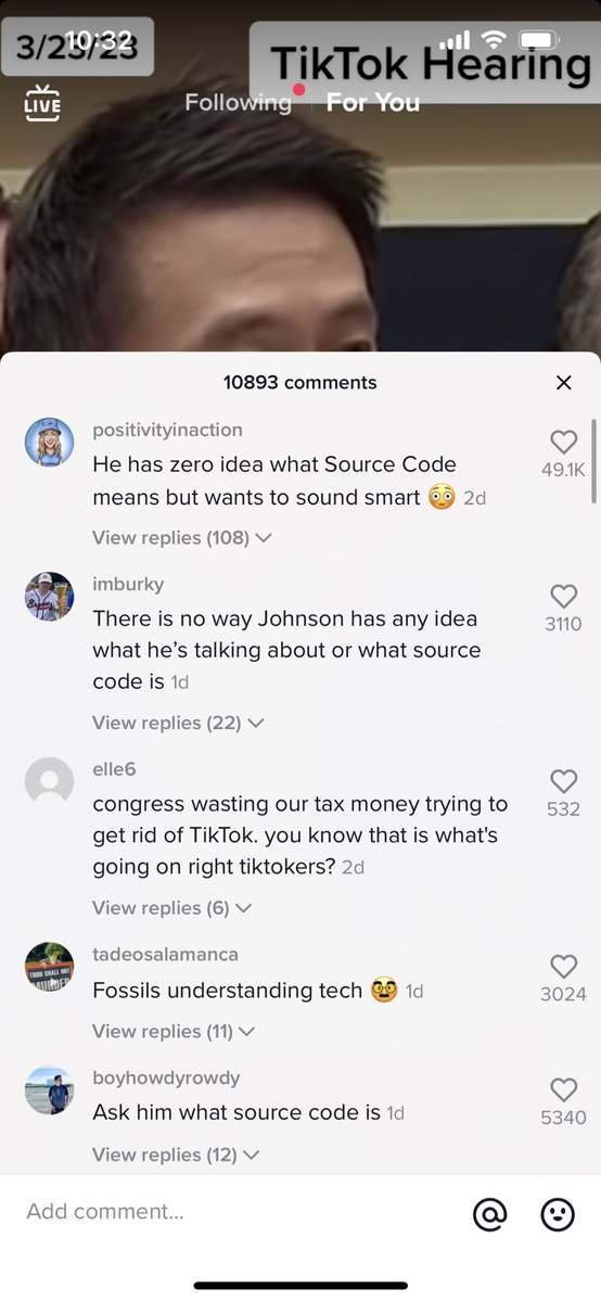 It’s an interesting day when a significant portion of the US population trust a business leader more than politians. 

From what I understand, no proof has been provided that a foreign government has access to TikTok’s data. If that’s the case, it’s one word against another.