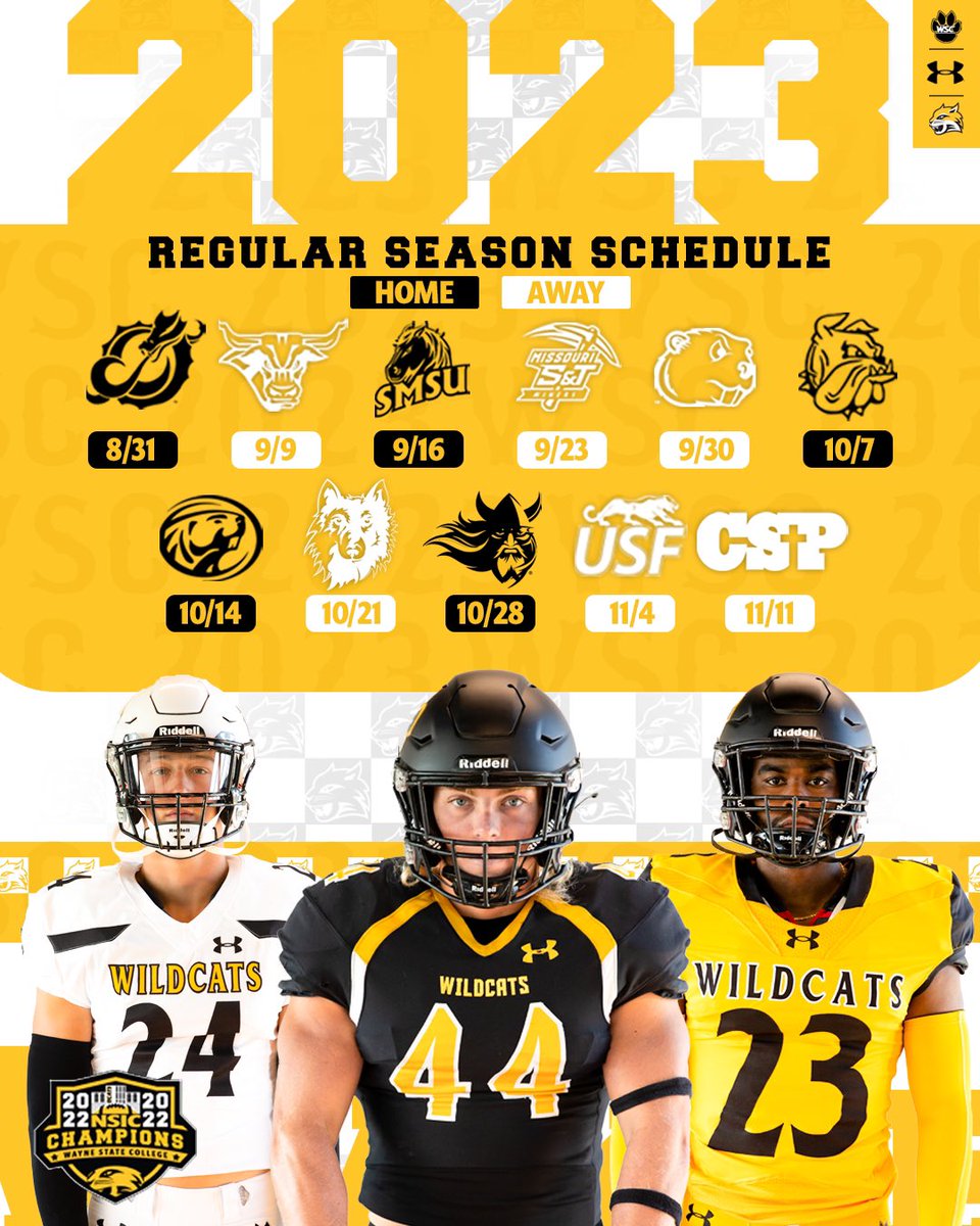 Wayne State Football tweet media