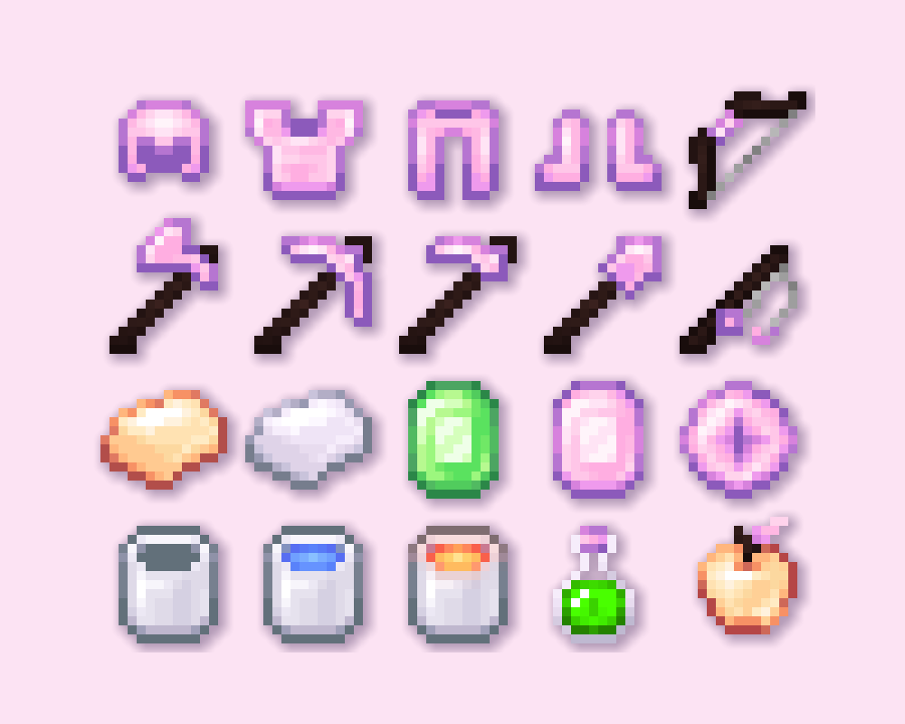 yurelius's tweet photo. WIP . . .

#Minecraft #texturepack #resourcepack #pixelart https://t.co/Xkf177G0Z5