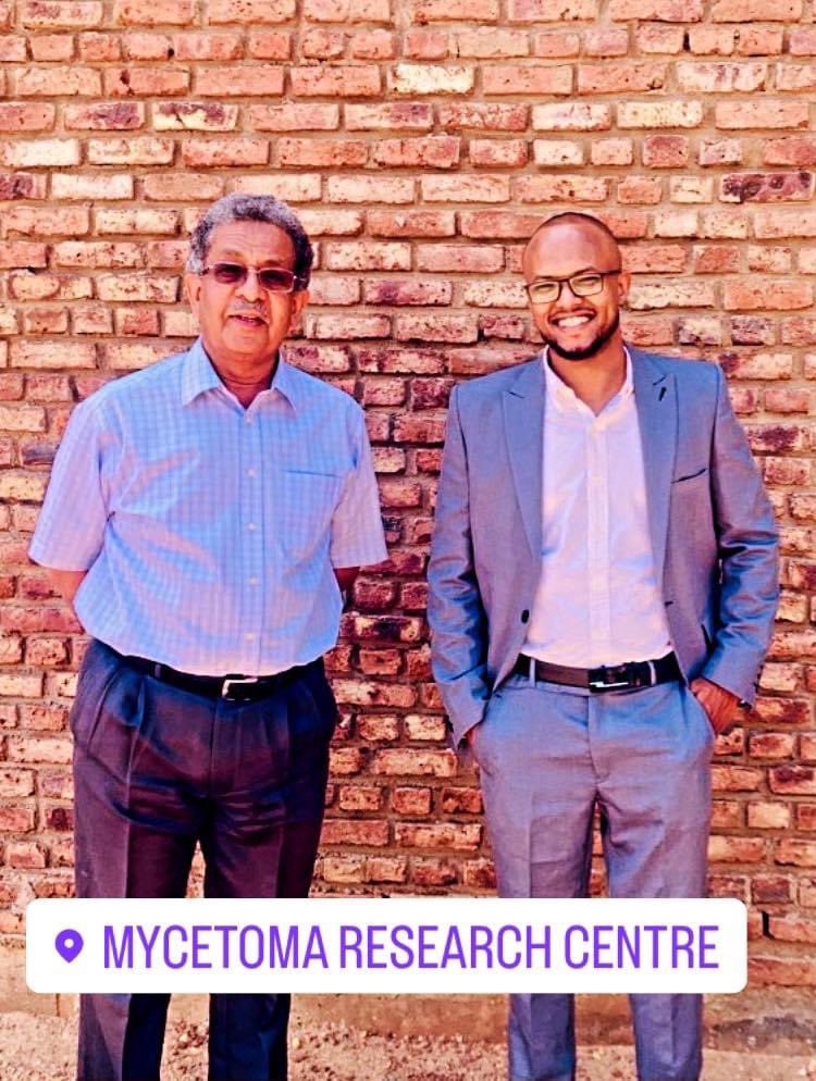 Today I visited the @MycetomaRC to explore recent innovation at the center & discuss potential collaboration in areas of mutual interest. The MRC is one of the leading centers for managing skin-related Neglected Tropical Diseases globally. It’s a great honour to meet @ProfAHFahal
