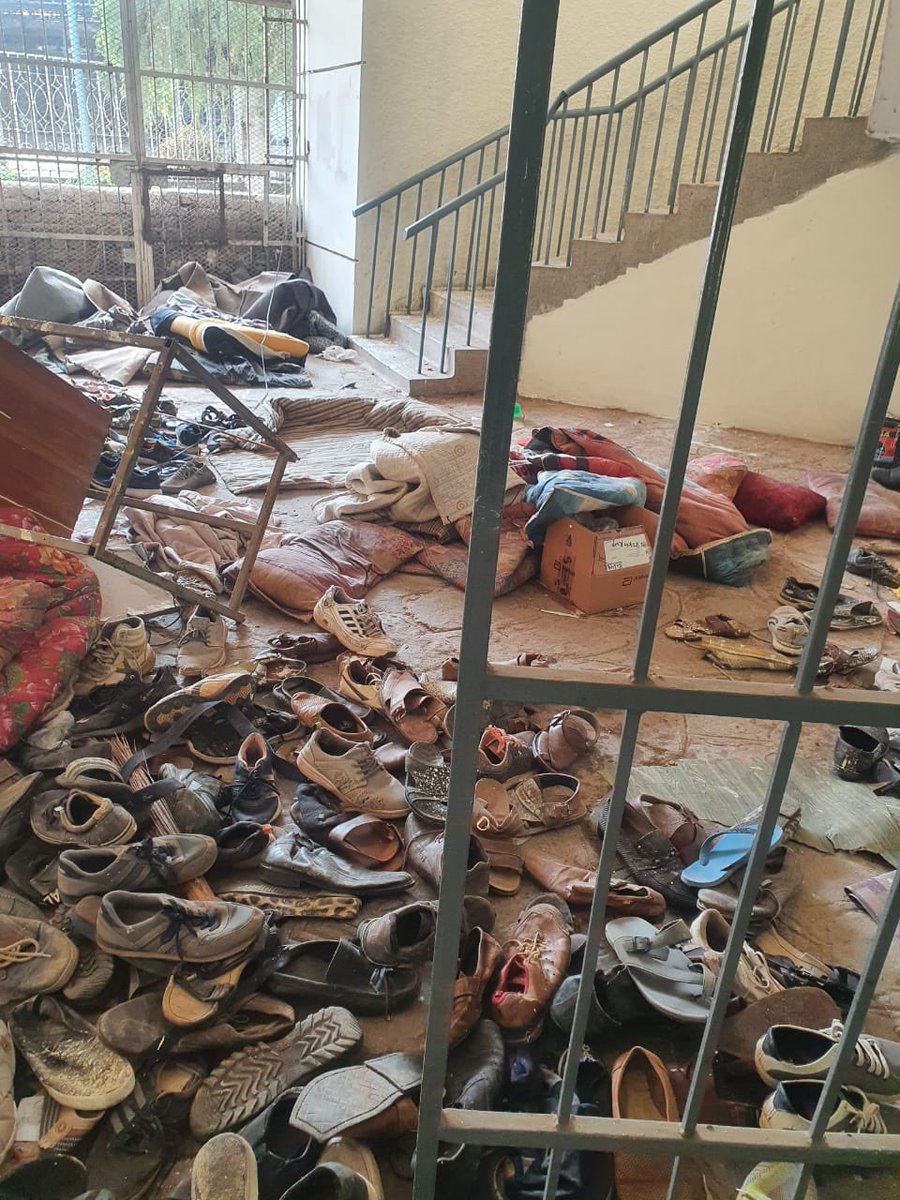 AlamNasar6's tweet photo. According to QS ranking QAU is on top in research all over Pakistan but here you can see the belongings of PhD Scholars thrown by university administration.
#SaveQAU
#ResumeQAU
#RestoreQuaidians https://t.co/PLOJIHC4CA