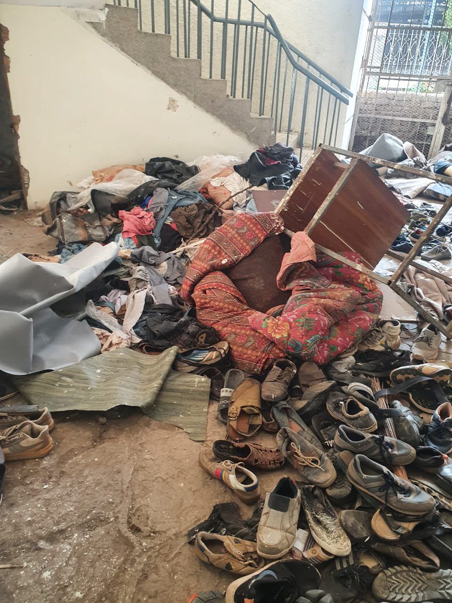 AlamNasar6's tweet photo. According to QS ranking QAU is on top in research all over Pakistan but here you can see the belongings of PhD Scholars thrown by university administration.
#SaveQAU
#ResumeQAU
#RestoreQuaidians https://t.co/PLOJIHC4CA