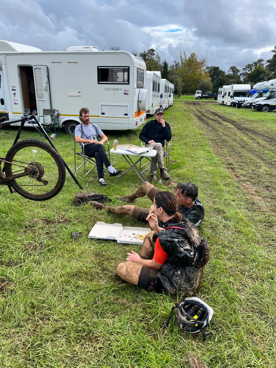 Fran Millar (@franmillar) on Twitter photo After a day of unmitigated hell - Pizza courtesy of <a href="/theboz91/">Ian Boswell</a> and war stories from <a href="/Mitch_Bowen/">Mitchell Docker</a> They been the light at the end of the never ending tunnel on this event. I was sat in swampy kit, tears streaming down my face but feeling weirdly happy. Thanks team 🫶 One day to go. After a day of unmitigated hell - Pizza courtesy of <a href="/theboz91/">Ian Boswell</a> and war stories from <a href="/Mitch_Bowen/">Mitchell Docker</a> They been the light at the end of the never ending tunnel on this event. I was sat in swampy kit, tears streaming down my face but feeling weirdly happy. Thanks team 🫶 One day to go.