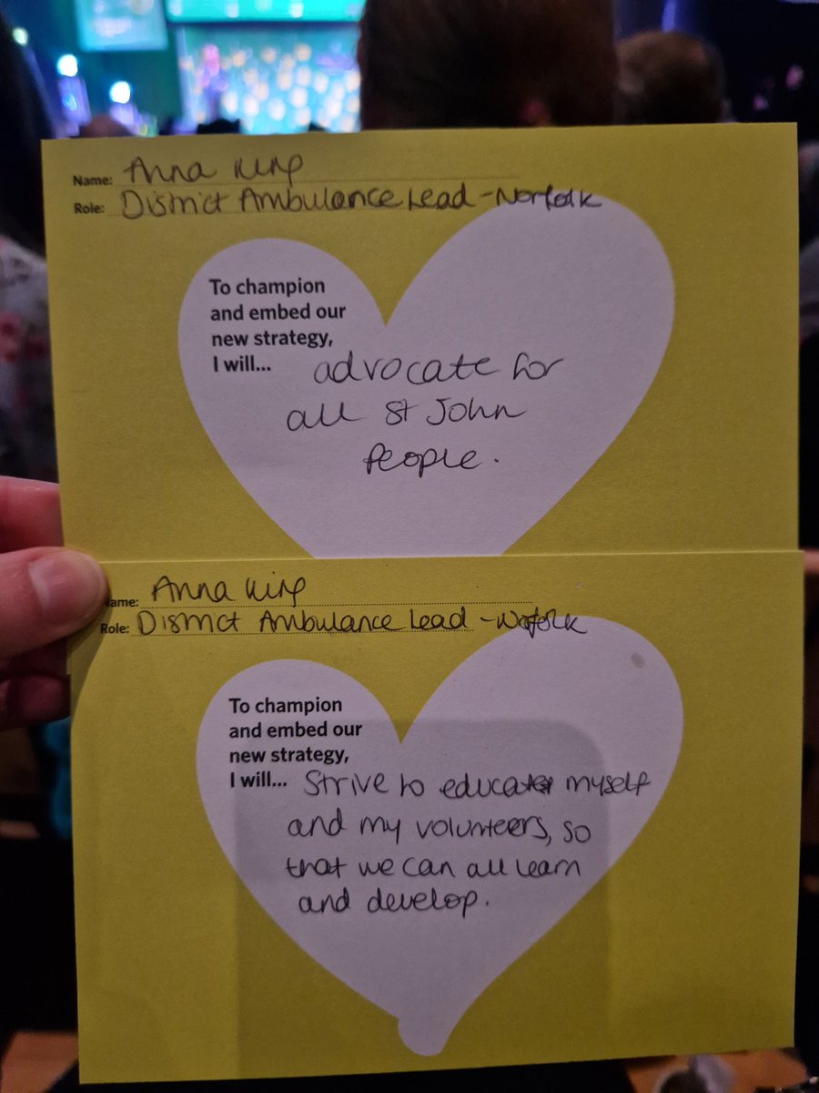 Great today at the <a href="/stjohnambulance/">St John Ambulance England</a> leadership conference! Learning about our strategy for the next 10 years, highlighting areas for us to improve on and also had an excellent talk from <a href="/orangedis/">Chris Turner</a> #CivilitySavesLives #Leadership #AskMe