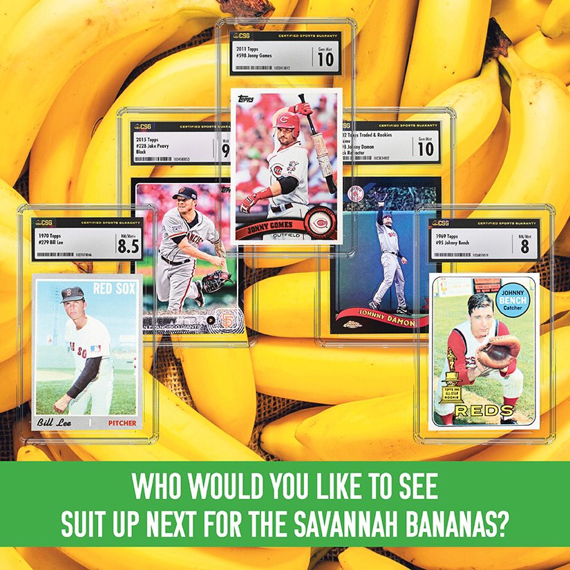 CSG Certified Sports Guaranty on Twitter "BANANAMANIA is
