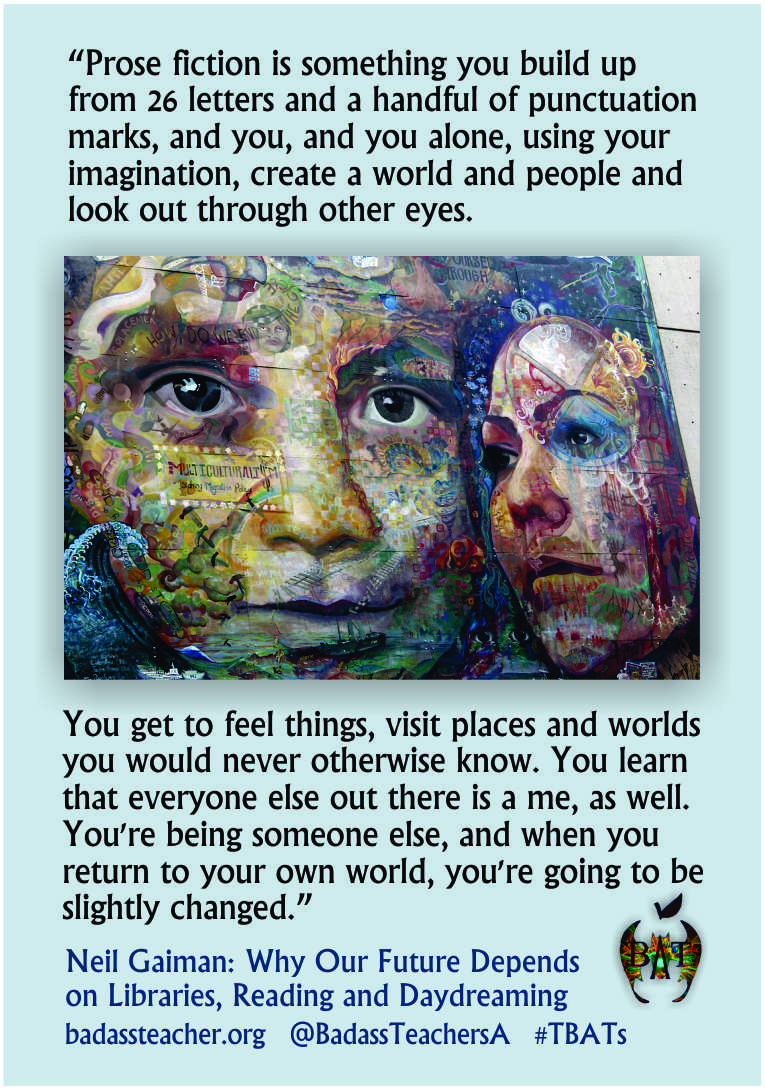 Louisiana (@louisianabats) on Twitter photo In an increasingly complex world, we need to build connections with others. Understanding & empathy is key. Stories help. #TBATS #MarchIsReadingMonth <a href="/MIBATS/">Michigan BATS</a> <a href="/IndianaBATs/">INBATs</a> <a href="/iowabats/">Iowa BATs</a> <a href="/IllinoisBATs/">IllinoisBATs</a> <a href="/Wisconsin_BATs/">Wisconsin BATs</a> <a href="/MNBATs1/">MN Badass Teachers</a> <a href="/MissouriBATs/">Missouri BATs</a> <a href="/ArkansasBATsA/">ArkansasBATs</a> #FreedomToRead In an increasingly complex world, we need to build connections with others. Understanding & empathy is key. Stories help. #TBATS #MarchIsReadingMonth <a href="/MIBATS/">Michigan BATS</a> <a href="/IndianaBATs/">INBATs</a> <a href="/iowabats/">Iowa BATs</a> <a href="/IllinoisBATs/">IllinoisBATs</a> <a href="/Wisconsin_BATs/">Wisconsin BATs</a> <a href="/MNBATs1/">MN Badass Teachers</a> <a href="/MissouriBATs/">Missouri BATs</a> <a href="/ArkansasBATsA/">ArkansasBATs</a> #FreedomToRead