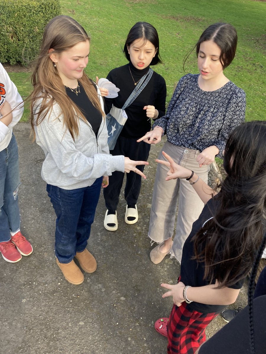 CobhamBoarding's tweet photo. Easter egg hunt this afternoon! all 56 eggs were found and the winner managed to hunt out 8! there was a tie breaker for 2nd and 3rd. Heaps of funning running and hunting around the gardens today <3 #ukboardingschool #cobhamhall #easter #chocolate #egg https://t.co/UykjSJB4Gm