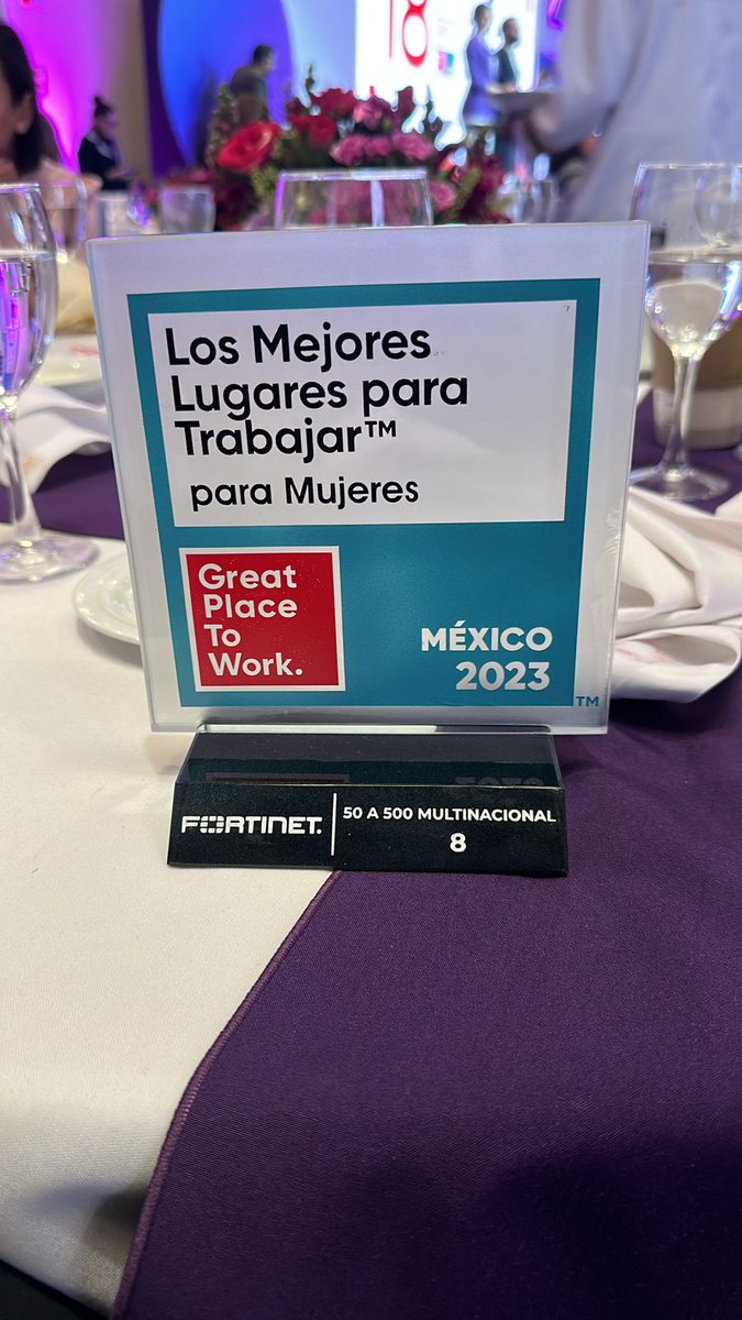 omolinaf's tweet photo. Fortinet México ha sido reconocido como uno de los mejores lugares para trabajar para mujeres 🇲🇽

🏆 Promovemos una cultura que impulsa la diversidad, el respeto y la inclusión, en un ambiente de innovación y desarrollo profesional 💜

Únete al equipo: https://t.co/gwggiibGPA https://t.co/uIWa90zcIm