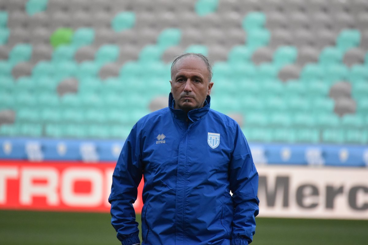 FSGC_official's tweet photo. 🔜 | Titani in campo per la rifinitura alla vigilia di Slovenia-San Marino. Domani, alle ore 18:00, la sfida ufficiale valevole per le Qualificazioni agli Europei di Germania 2024!
►https://t.co/1hM7nmIX2c
#EuropeanQualifiers #SLOSMR #forzatitani #forzasanmarino https://t.co/hgQE0NjGTP