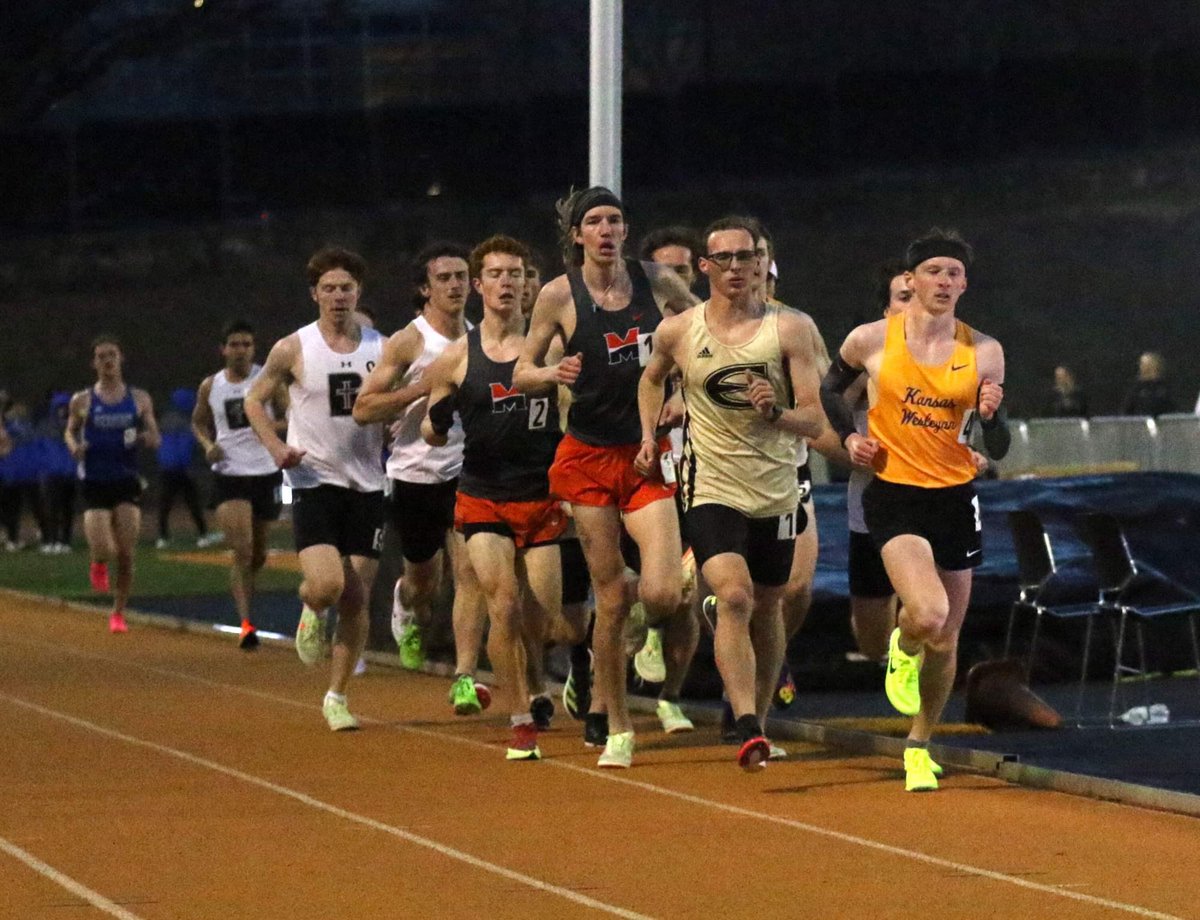 KWU_XC_Track's tweet photo. DAY ONE RECAP: The 5K trio of Austin Hess, Shane Calvin, and Jake Cruz all clocked outdoor PB’s and moved into the Top 10 list. Jake clocked his first ever sub-16. 

Shane - 15:31
Austin - 15:35
Jake - 15:51 https://t.co/33fIxmIBvh