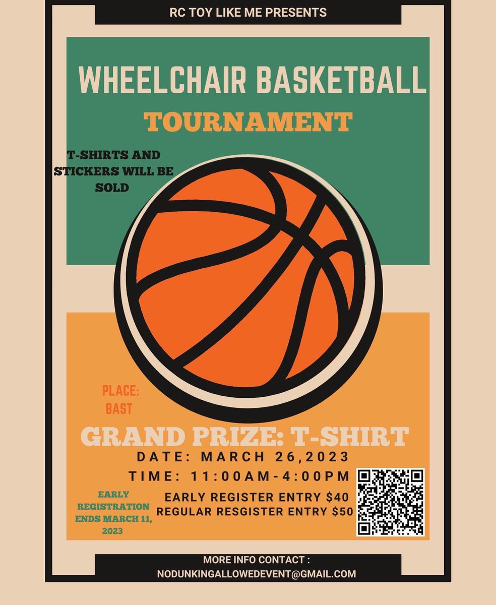 overcomeyours's tweet photo. Looking forward to joining in on this wheelchair basketball tournament tomorrow at Roanoke College in support of my friends at Wheel Love &amp; Toyslikeme. if youre around, come out in support or get in on the action! https://t.co/5rOZVdVnnw