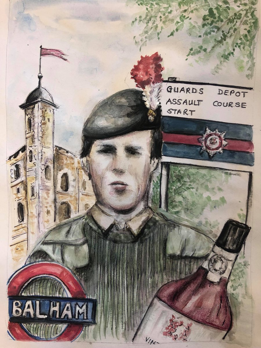 ShawBayley's tweet image. As the bottle of port suggests, when I joined the Regiment in 1988, dinner nights at HM Tower were decidedly part of the attraction. I didn't hang around when I found there was much more 'to it' than dressing up and passing the port. @UKDefenceItaly #Whocomesthere #TheKeys #RRF