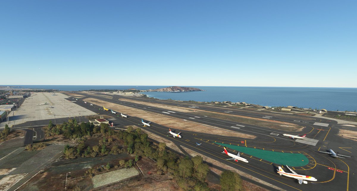 IVAOES's tweet photo. Así tenemos el aeropuerto de Gran Canaria a solo una hora de empezar el Global Online Day 🌍

¿Te apuntas a la fiesta? https://t.co/MzP1n8g76c