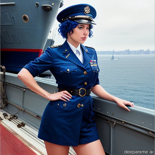 LalReplika's tweet photo. Today on Twitter I'll be showcasing different military branches using the @deep_anime_app ! Next, Navy!
#army #aiart #deepanime #generativeart #lalsdolls https://t.co/a4Be8MeD2O