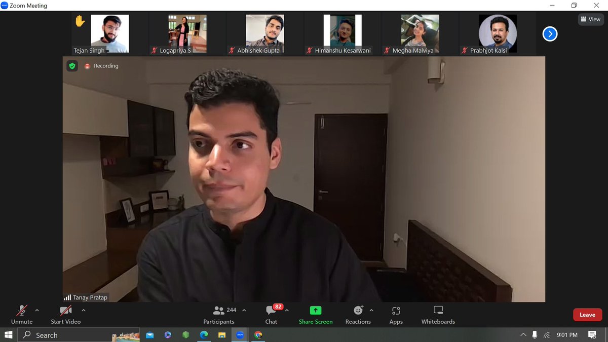 And the REACT has started🆒.
Thanx <a href="/tanaypratap/">Tanay Pratap</a>, Your thorough explanations and examples helped to better understand the concepts we covered, and I feel more confident about my ability to work with React moving forward.<a href="/neogcamp/">neog.camp</a> #React #development #programming #javascript