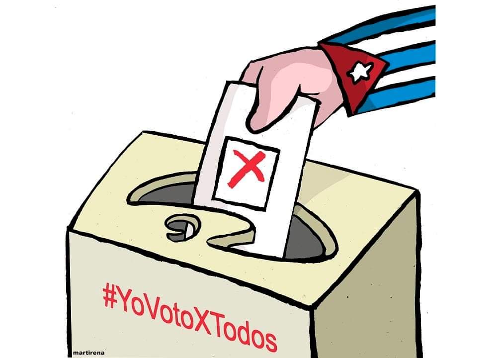lisaracorona1's tweet photo. ❤️#Cuba 🇨🇺 millones votaremos mañana por hombres y mujeres de pueblo. El país listo para las Elecciones Nacionales. Con nuestro voto respaldamos la Revolución y el Socialismo
#YoVotoXTodos
#MejorEsPosible 
#LaHabanaDeTodos https://t.co/i50rY5zCNp