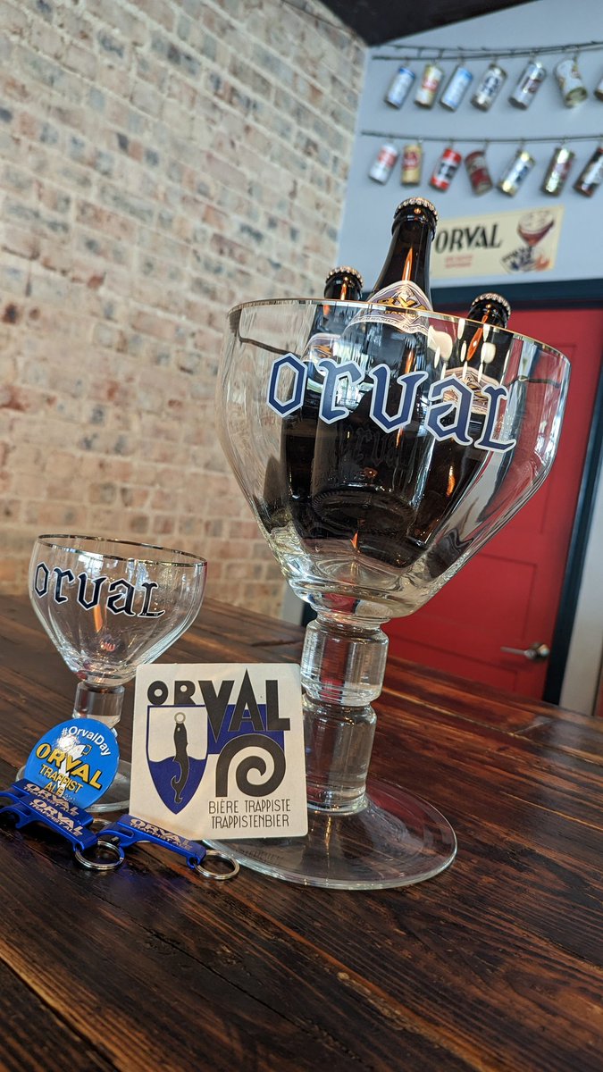 Happy #orvalday! Free chalice with #Orval purchase today only! #merchantduvin