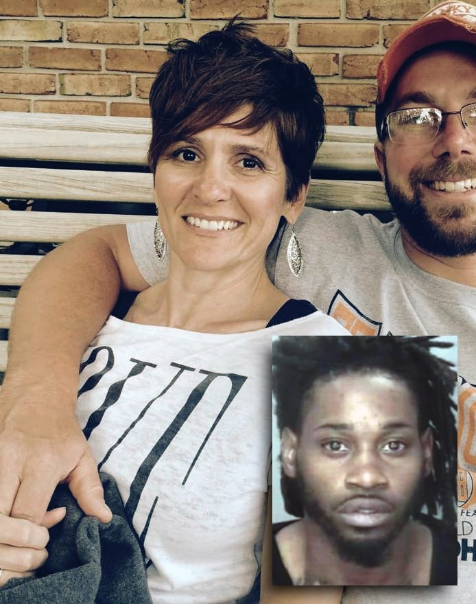 03.25.21 Julie Eberly &amp; her husband were traveling to celebrate their wedding anniversary when they accidentally cut in front of Dejywan Floyd's car. Dejywan pulled up beside the couple &amp; shot at them, striking Julie in the head. Julie left behind 6 children under the age of 10.